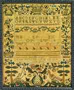 18th C. Sampler, New Hampshire