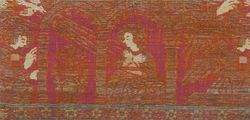 Orphrey panel with an Annonciation of the V