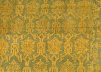 Green and Yellow Damask, Italy, 16th C.