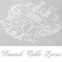 Damask Linens