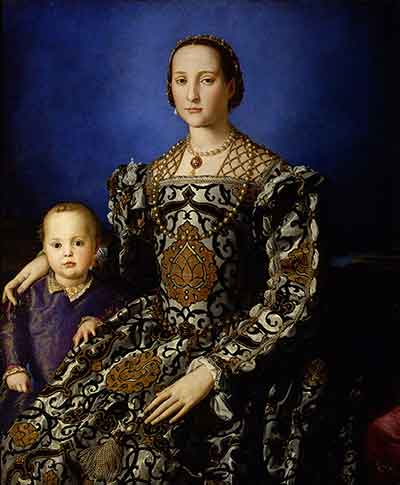 Renaissance textiles Bronzino 