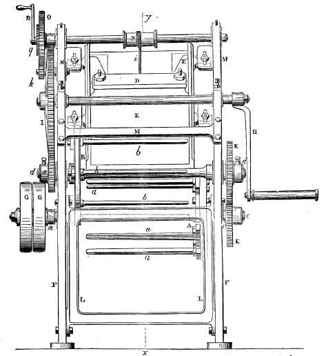 Flax retting machine