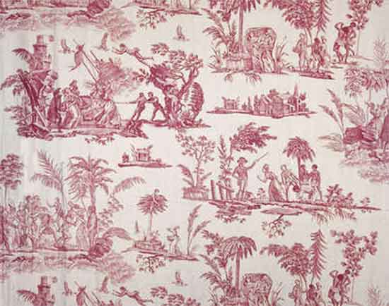 Toile Jouy paul and virginie