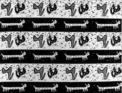 fabric designed by Angelo Testa in 1952