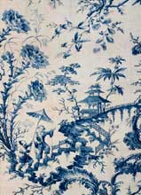 Bromley Hall printed toile, England 18th c.