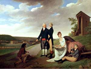 Oberkampf and his family by Boilly