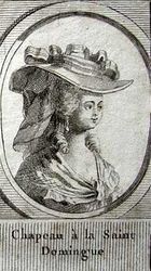 Saint Domingue Hat 1786