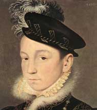 Charles IX by Clouet