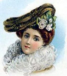 Newy york hats fashion in 1900