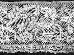 Bobbin lace Milan Italy 17th c.