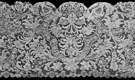 alancon lace circa 1700