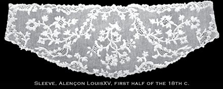 alancon lace circa 1750