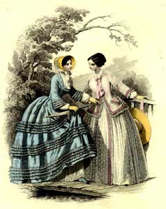 Mode Crinoline Paris 1850