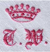 crown monograms