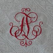 monogram fl red