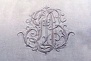 Triple monogram JDB