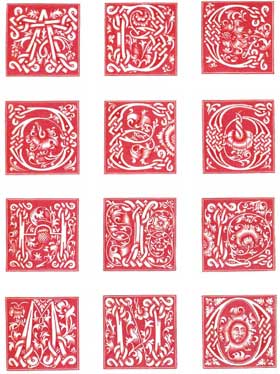 Monograms from the missale traijectense 1515