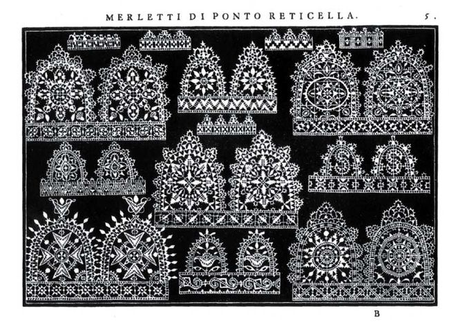 Merletti Di Punto Reticella
