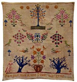 french Sampler 1745