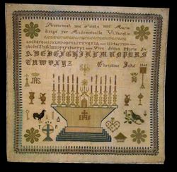 french sampler 1861