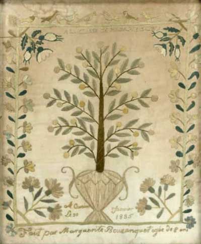 french Sampler 1745