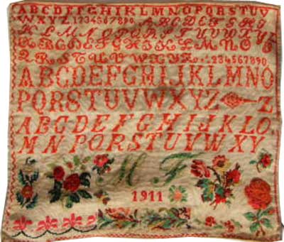 french Sampler 1911