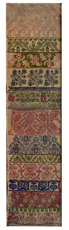 Sampler England 1650